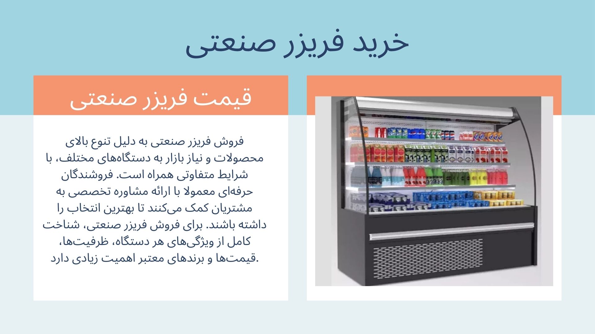 فریزر صنعتی