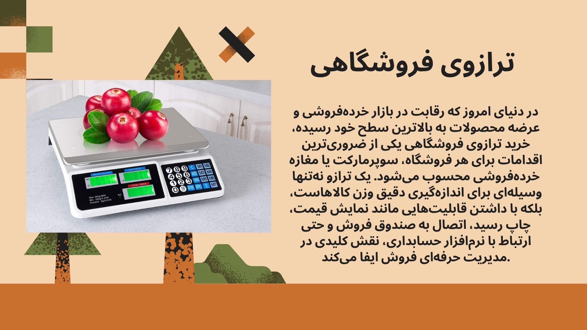 ترازوی فروشگاهی
